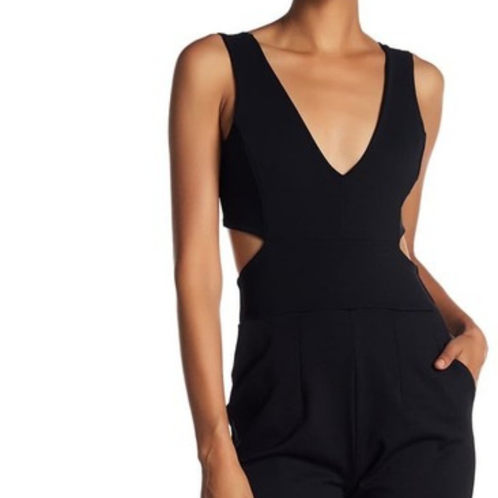 Velvet Torch Black Jumpsuit